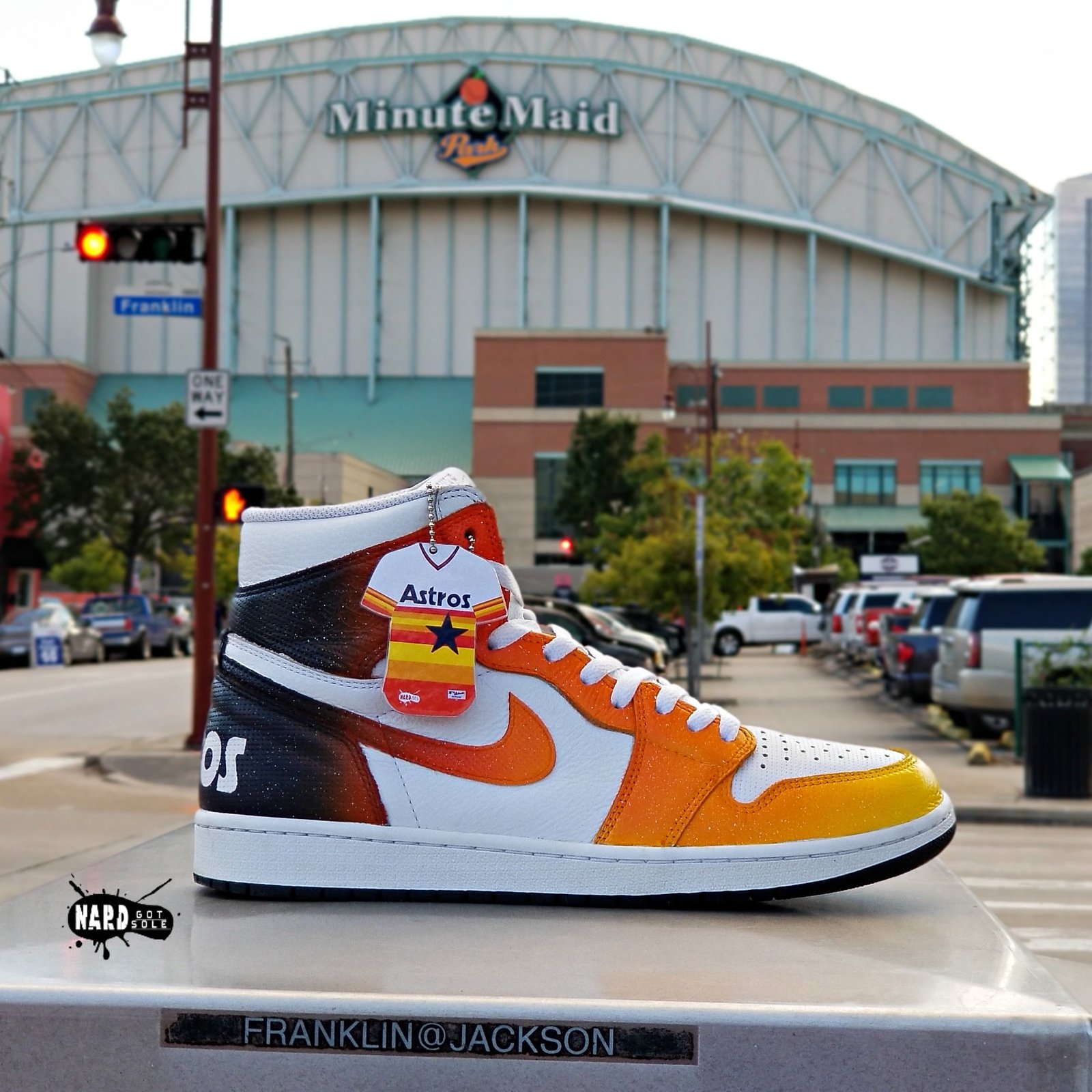 custom astros shoes