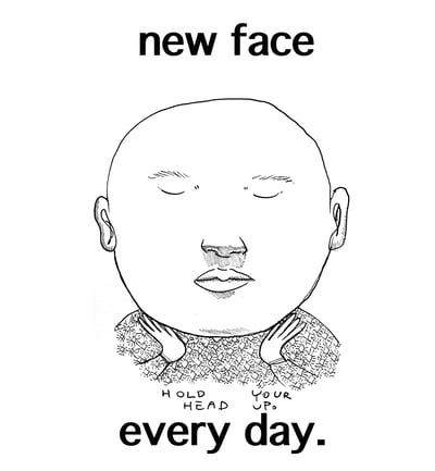 new face every day