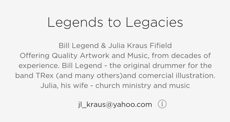 Legends to Legacies
