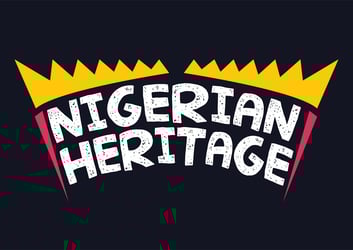 Nigerian Heritage - Colouring book (UK)