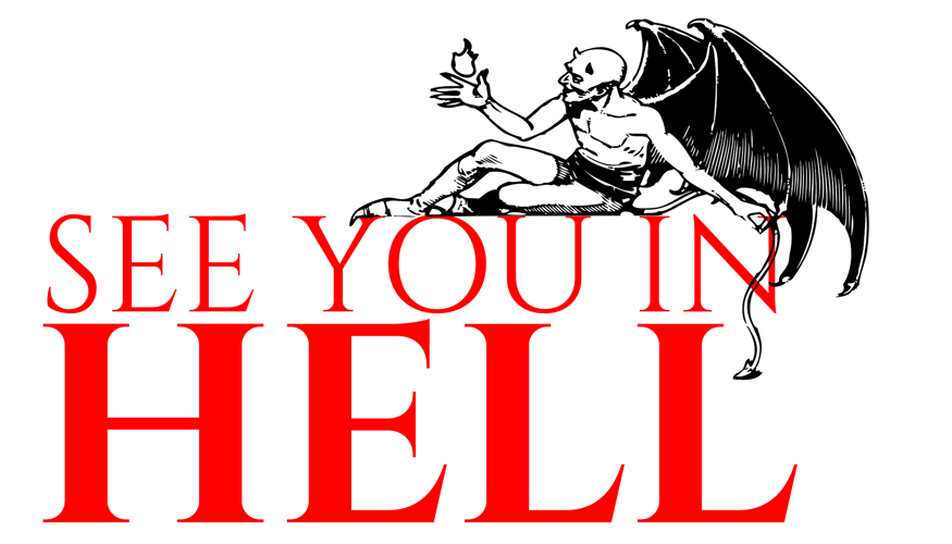 See You In Hell T Shirt Seeyouinhell