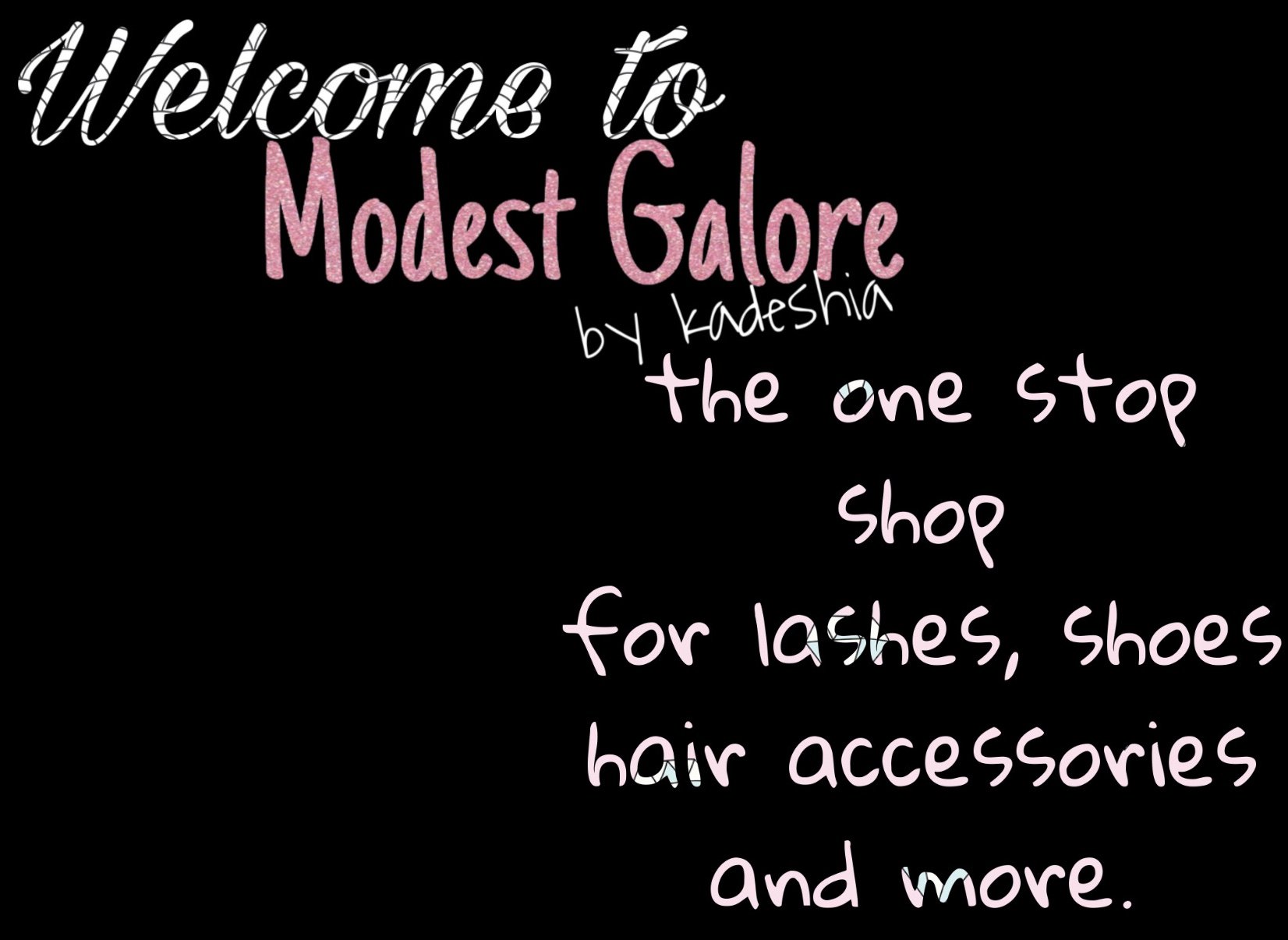 Welcome to Modest Galore & Co.