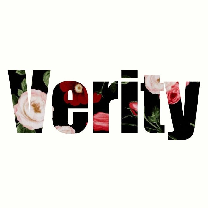 Verity Decal / Verity Clothing