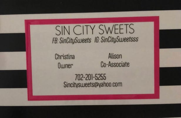 Sin City Sweets  Home