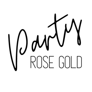 Party Rose Gold - Curated Party Supplies Home