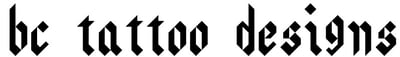 BC Tattoo Designs
