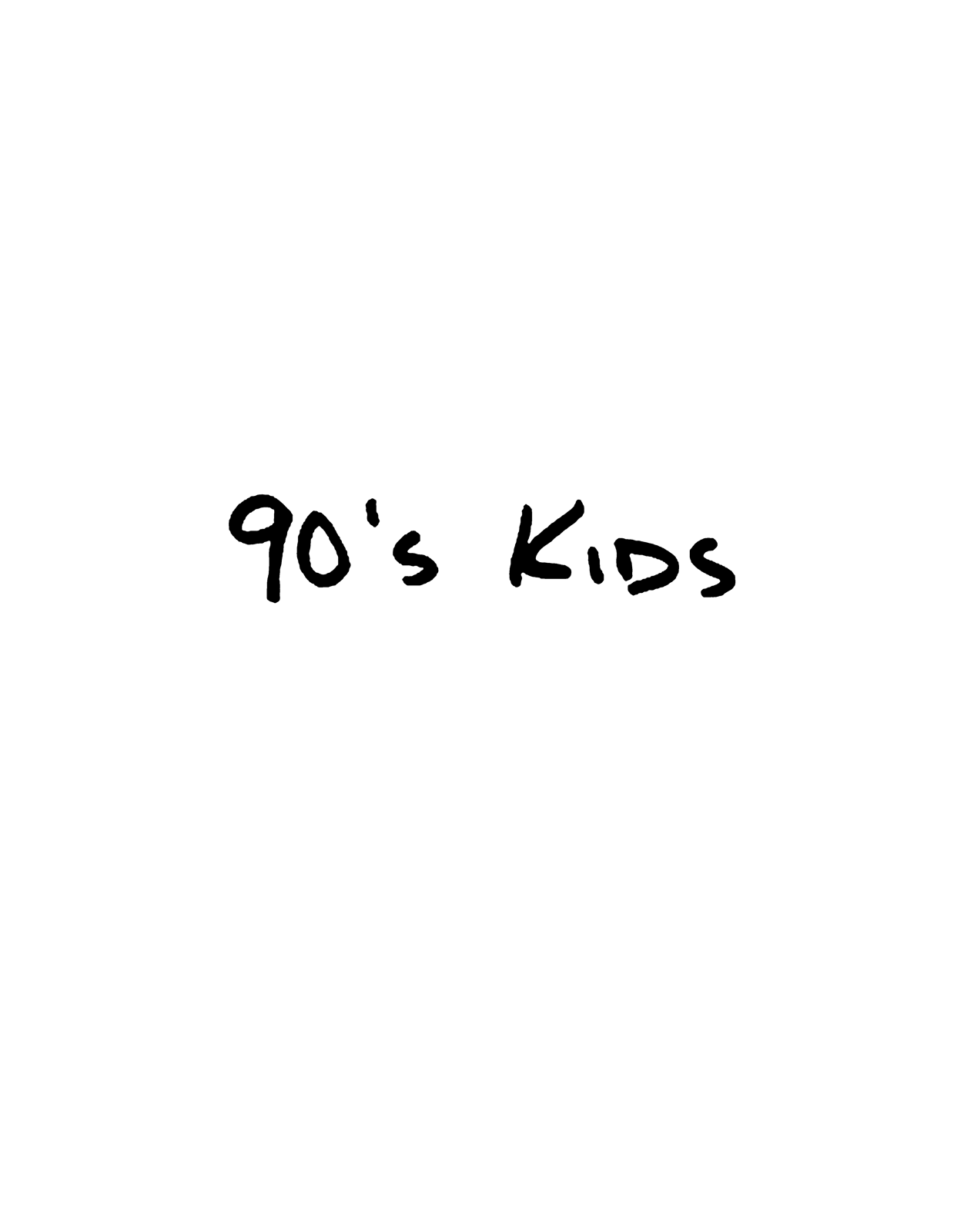 90'S KIDS
