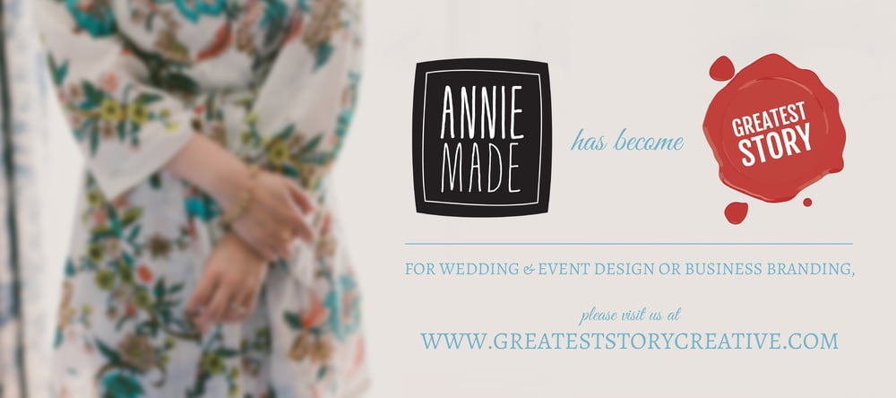 anniemade / Greatest Story Creative