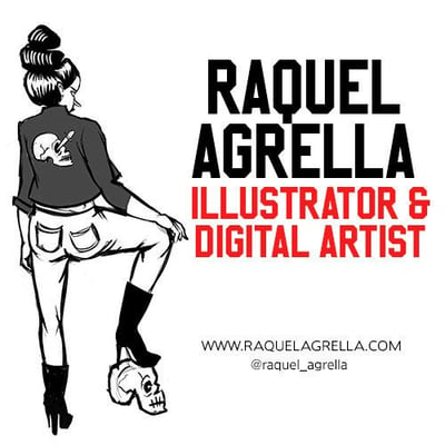 Raquel Agrella Illustration & Digital art Home