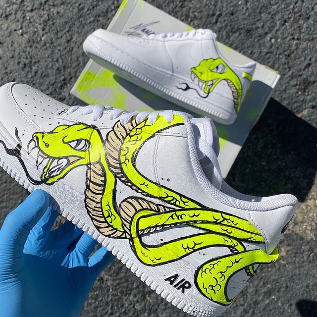 Marcos Van Gogh BIG DRIP Custom Nike AF1