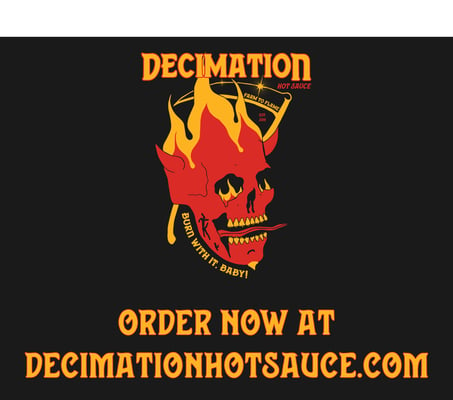 Decimation Hot Sauce Home
