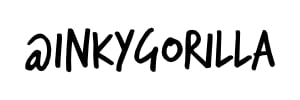 Inky Gorilla