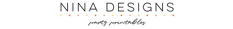 Nina Designs - Party Printables Home