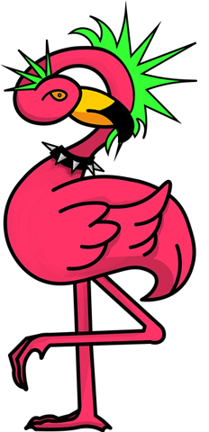 Punk Flamingos