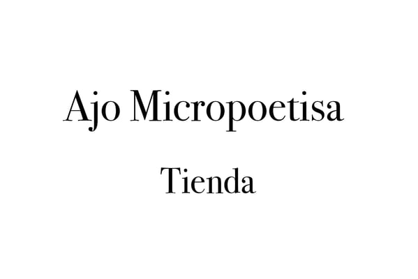 AjoMicropoetisa Home