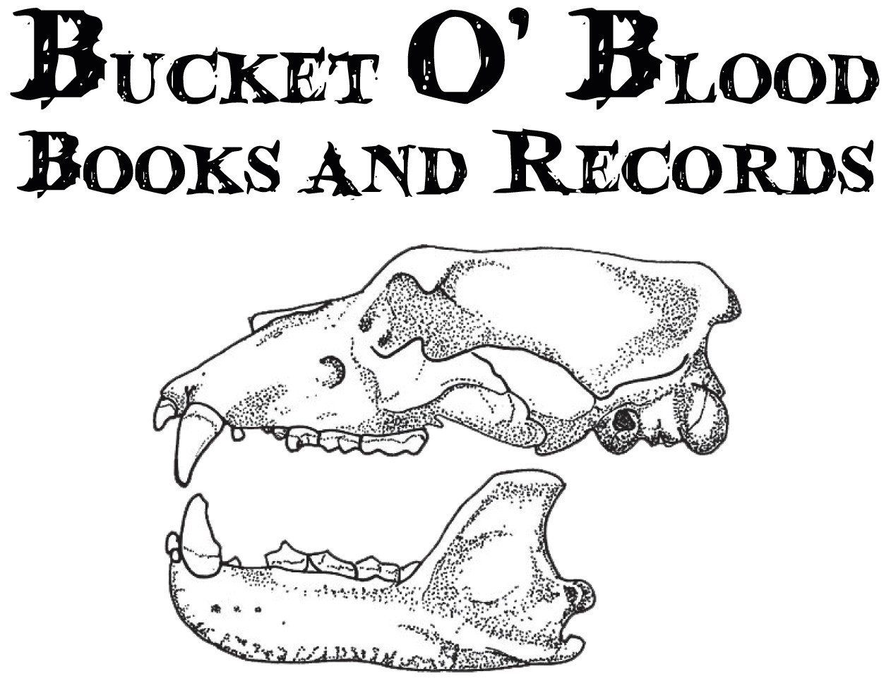 Bucket O Blood Books & Records