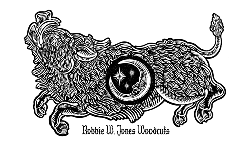 Robbie W. Jones Woodcuts Home