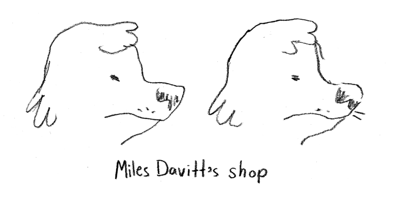 Miles Davitt's shop Home