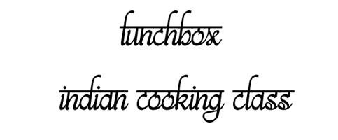 lunchbox indian cooking class Home