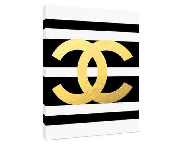 Chanel #5 Shower Curtain