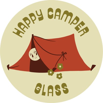 Happy Camper Glass Home