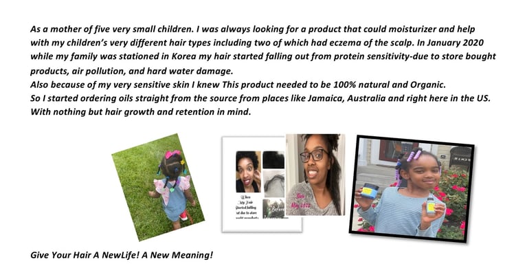NewLife D&C LLC Growth and Retention  Natural Hair Care  Home