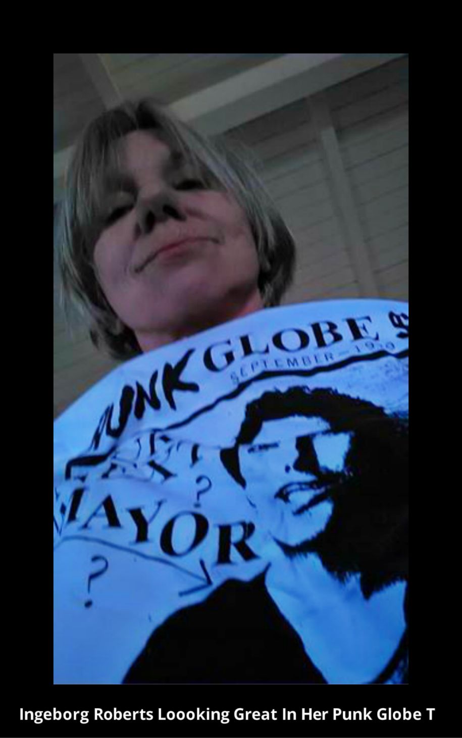 Jello Biafra For Mayor Punk Globe T-Shirt