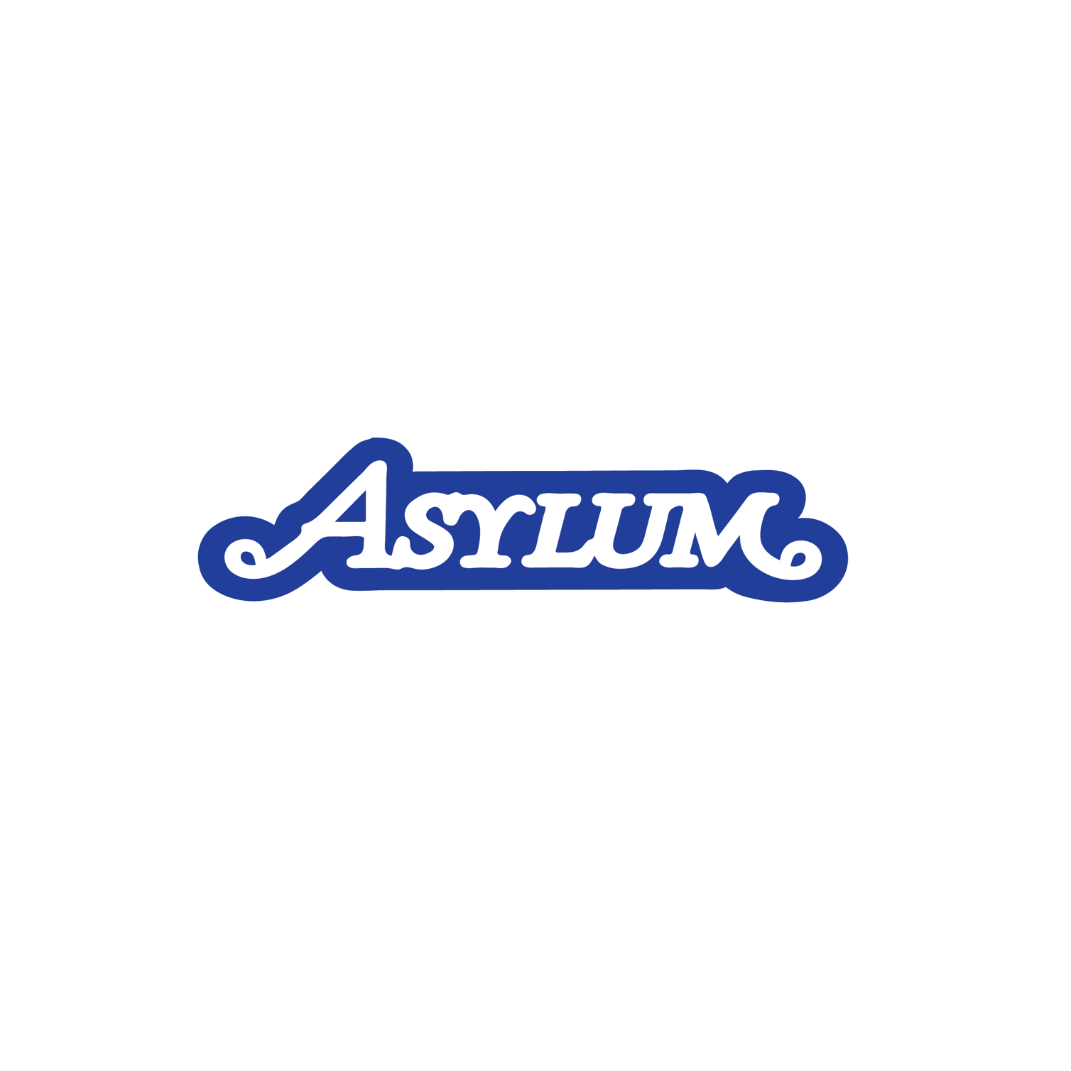 Asylum Logo Black Mug, Double Sided