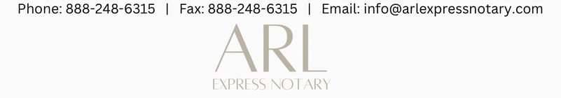 ARL Express Notary Home