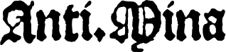 anti.mina Home