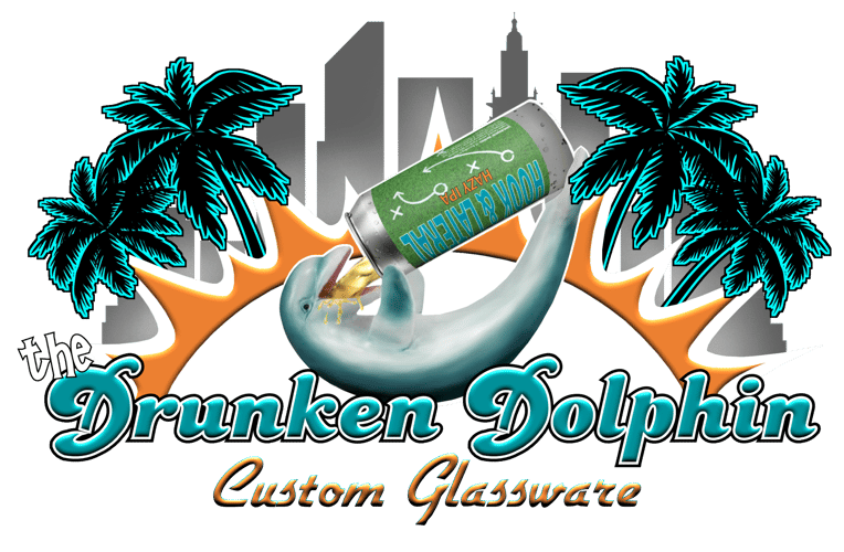 The Drunken Dolphin Glassware