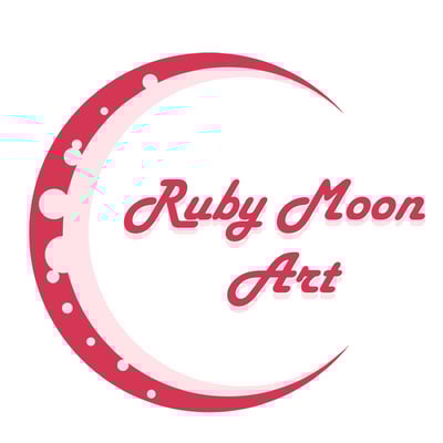 Ruby Moon Art Home
