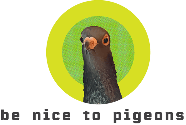Be Nice To Pigeons Home