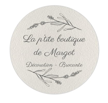 Fleurs bleues - Stickers – La boutique de Margaux