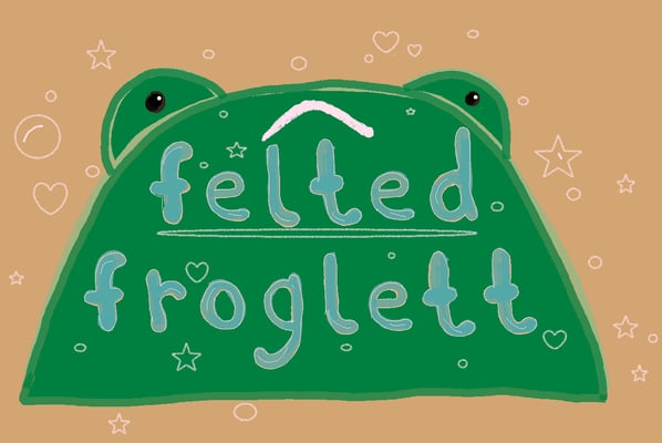 felted froglett Home