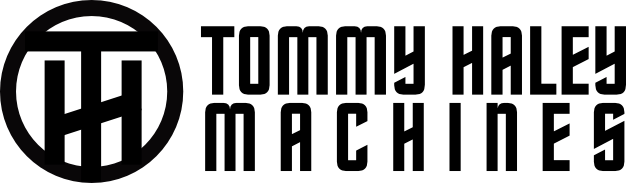 camo vinyl/canvas leg apron / Tommy Haley Machines