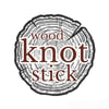 wood knot stick