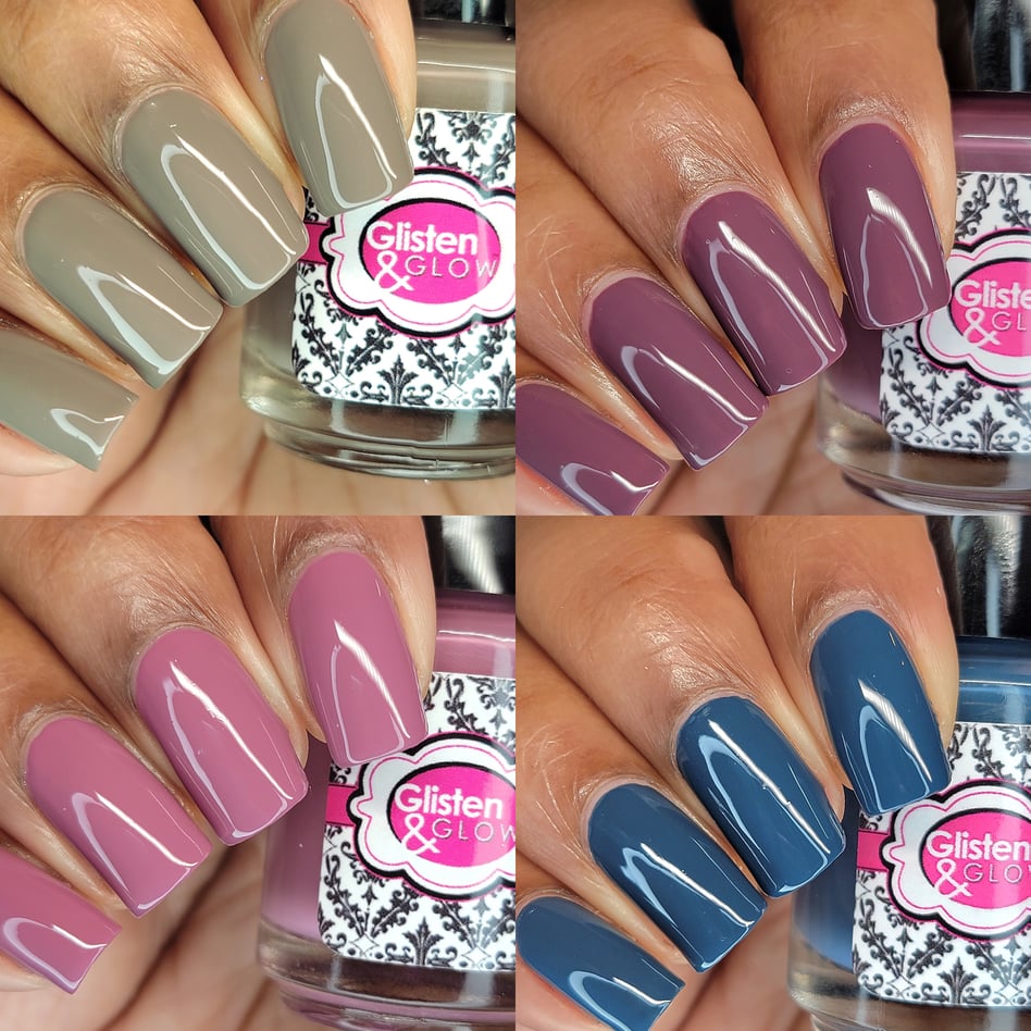 Glisten & Glow Top Coat (clear, shiny and fast drying)