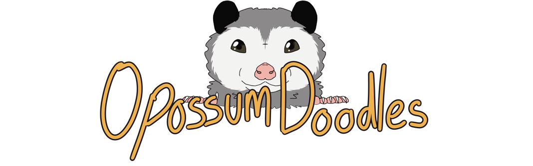 Opossum Doodles Home