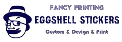 Custom Eggshell Stickers, blanks, printing materials | Fancy print Home