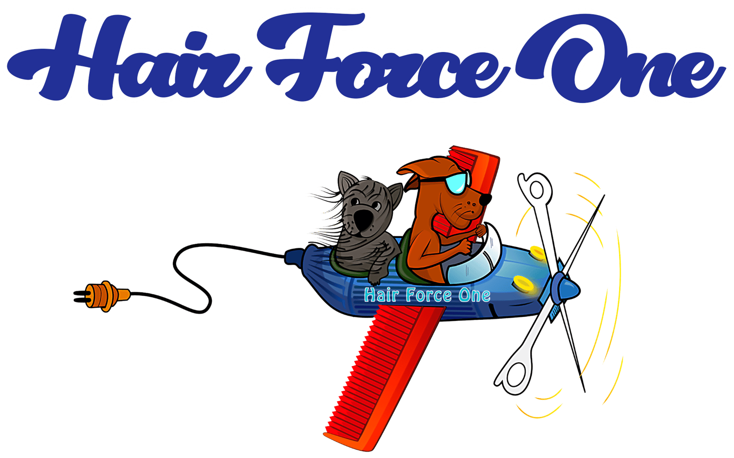 Hair force 2024 one cartoon