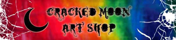 Cracked Moon Art Shop Home